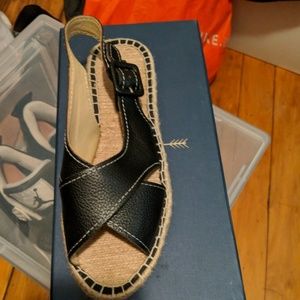 Pour la victoire sandals black